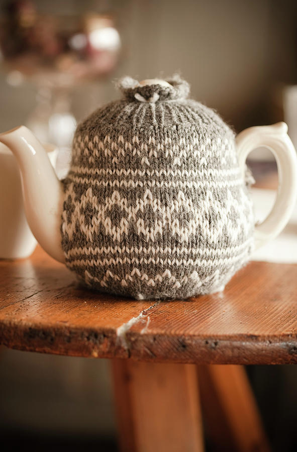 Knitted Tea Cosy #1 Photograph by Colin Cooke