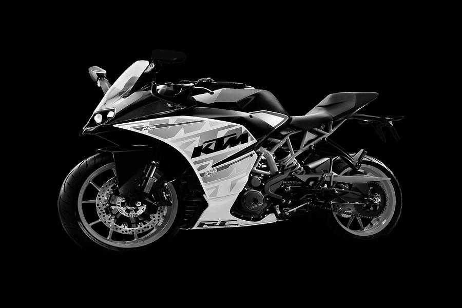 Ktm rc deals black and white