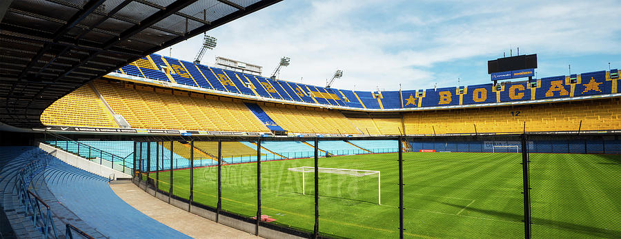 Football Digital Art - La Bombonera Stadium, Argentina #1 by Jordan Banks
