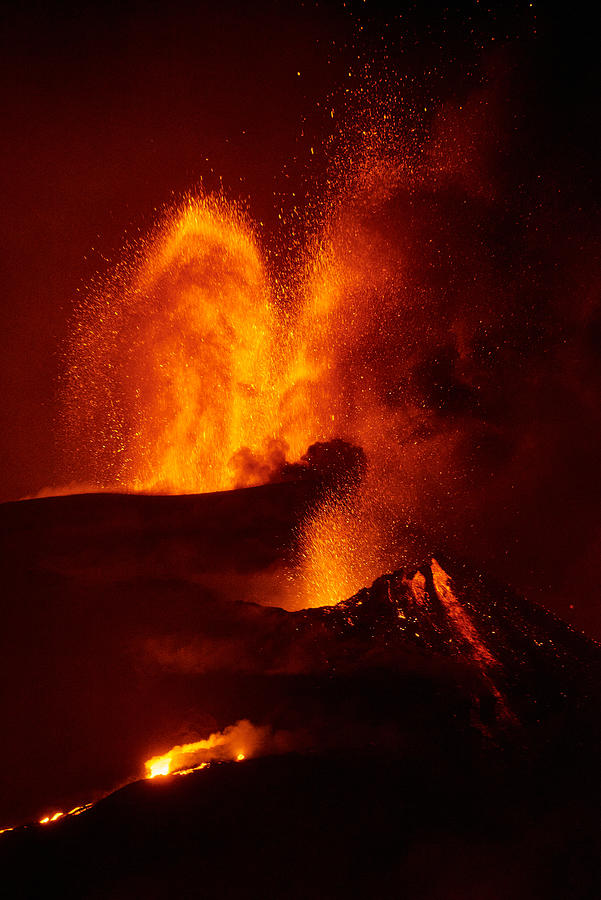 La Palma Volcano Eruption #1 Photograph by Jose A. Parra