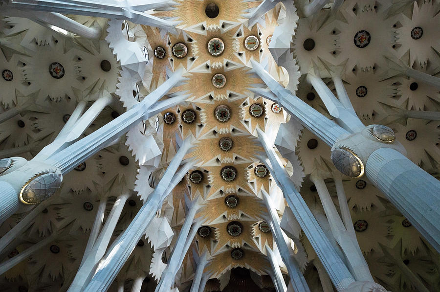 La Sagrada Familia, Interior #5 Photograph by Ross Warner - Fine Art ...