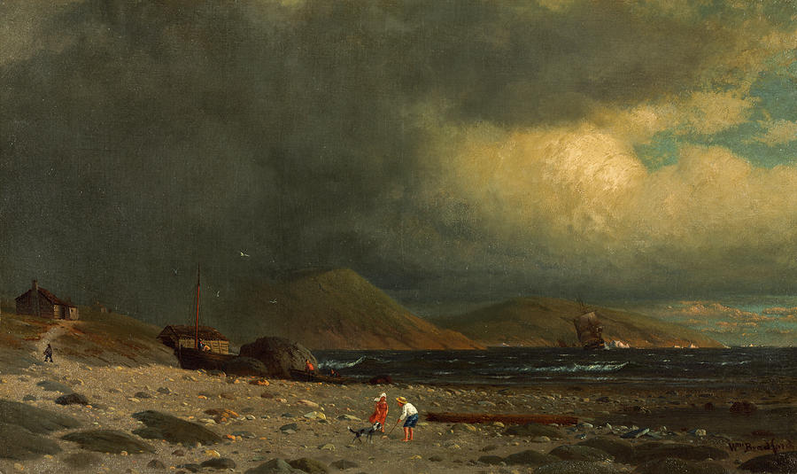 Labrador Painting - Labrador Coast by William Bradford Labrador Painting - Labrador Coast by William Bradford