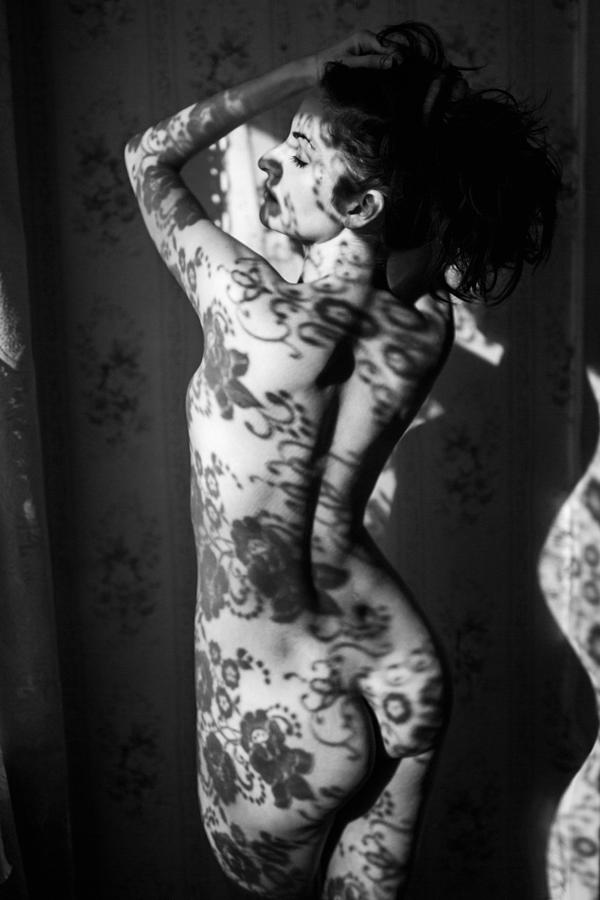 Nude Photograph - Lace #1 by Mikhail Faletkin