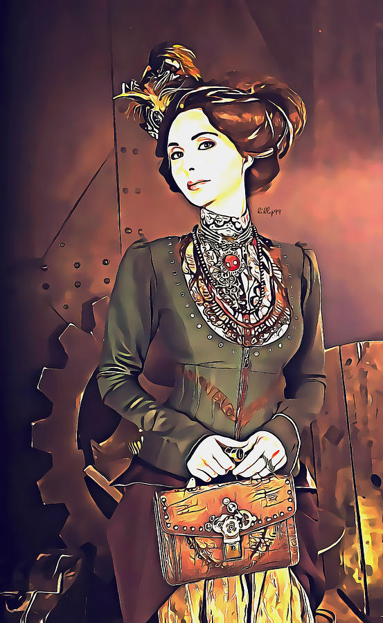 Lady Portrait 4 Digital Art