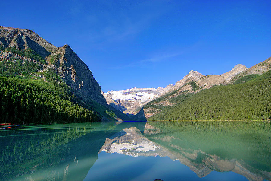 Lake Louise In Alberta, Canada Photograph by Cavan Images / Marc ...