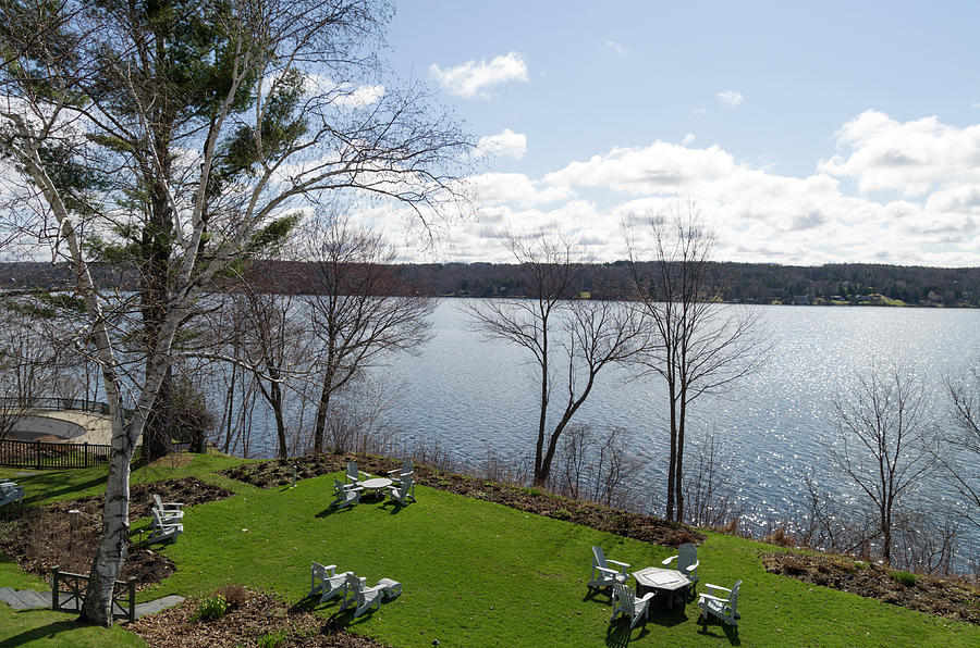 Lake Massawippi in the Eastern Townships of Quebec 6 Photograph by Bob ...