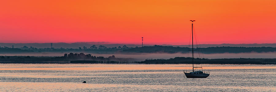 Lake Monroe Sunrise #1 Photograph by Stefan Mazzola