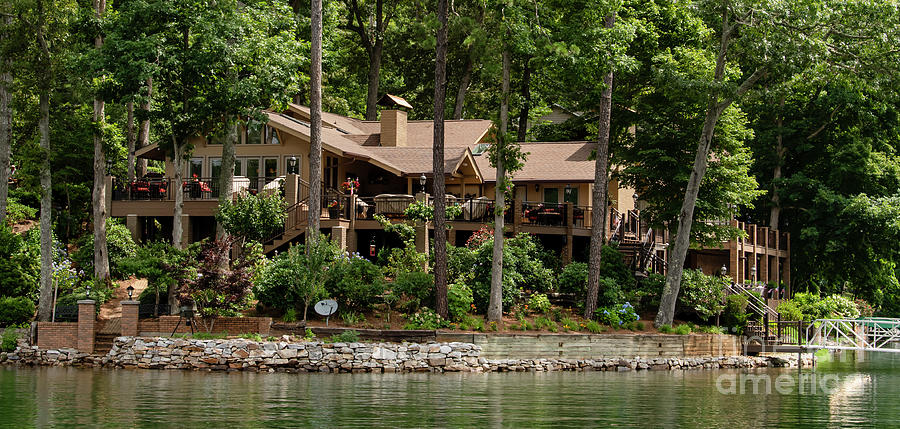 Lakefront Real Estate in Western North Carolina #3 Photograph by David Oppenheimer