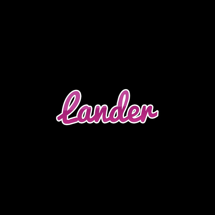 Lander #Lander #1 Digital Art by TintoDesigns