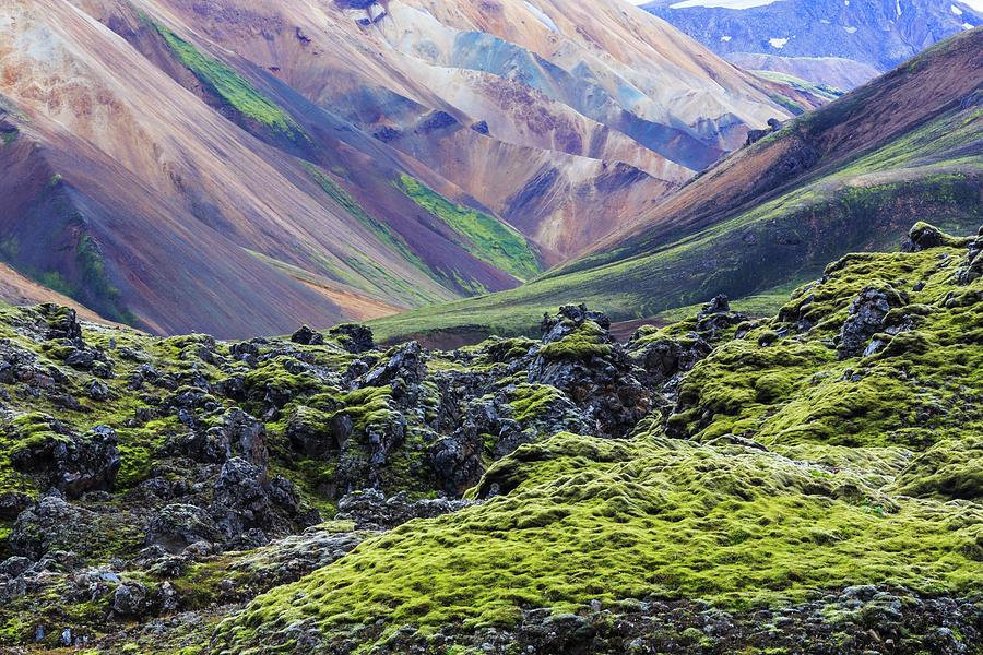 Landmannalaugar Voulcano Landscape #1 Photograph by Gavriel Jecan