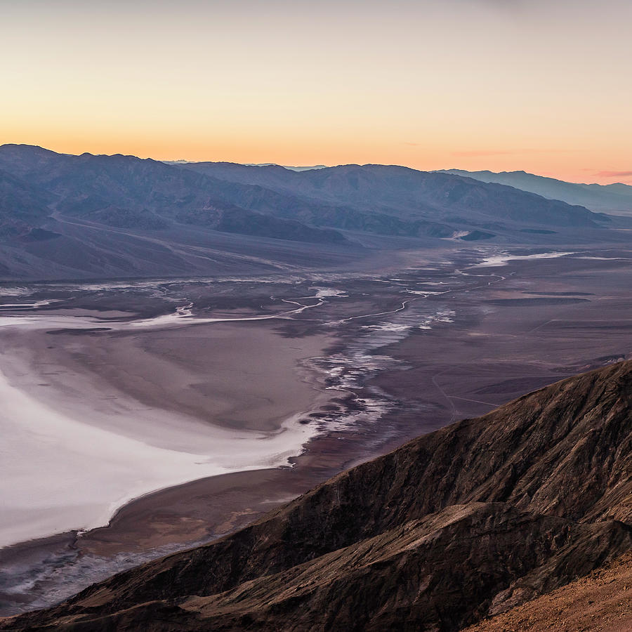 Death Valley National Park Digital Art - Landscape From Dantes View, Death Valley National Park, California, Usa #1 by Manuel Sulzer