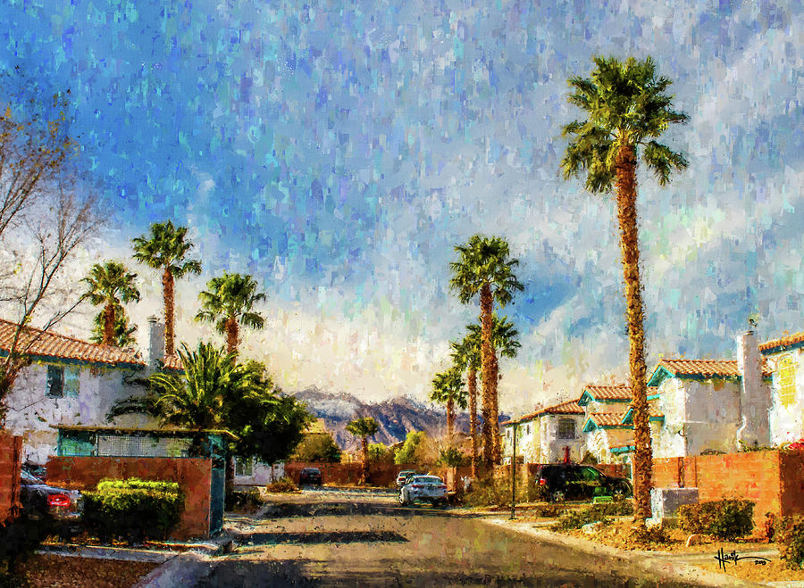 Las-Vegas Painting by Rani S Manik