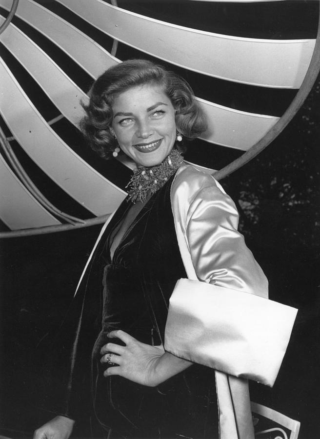 Lauren Bacall #1 Photograph by Baron