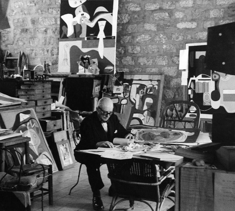 Le Corbusier #1 Photograph by Gisele Freund
