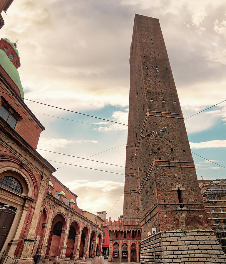 leaning medieval towers of Bologna #1 Photograph by Vivida Photo PC