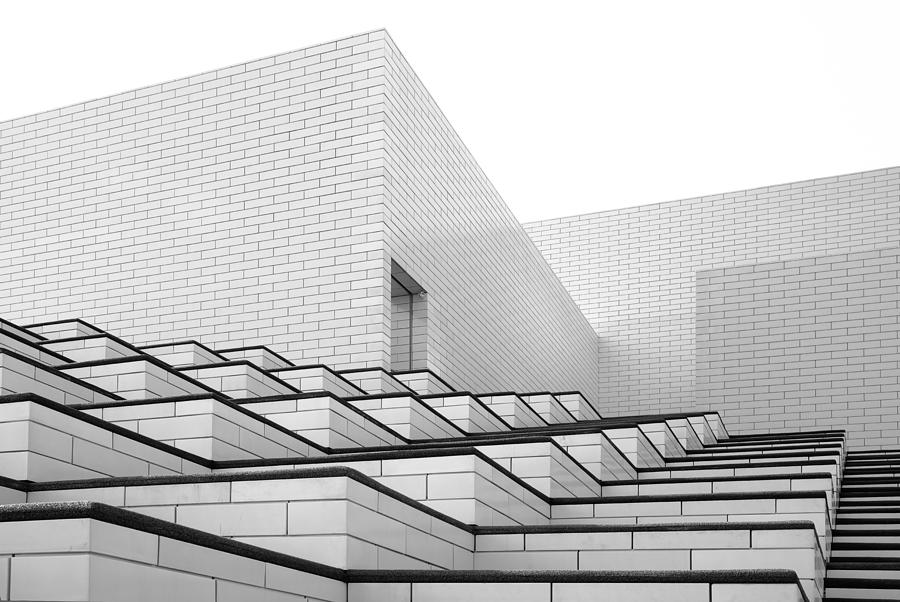 Abstract Photograph - Lego House #1 by Inge Schuster
