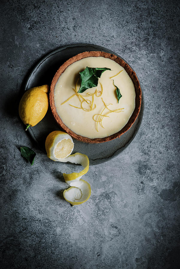 Lemon Tart #1 Photograph by Justina Ramanauskiene