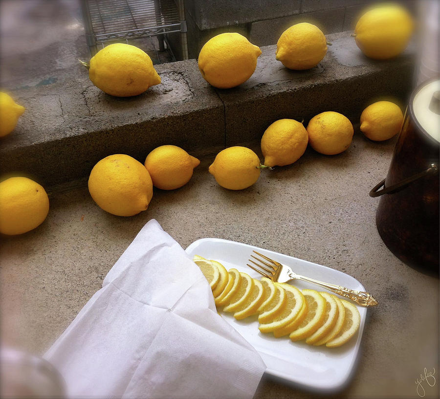 Lemons #2 Photograph by Yolanda Holmon