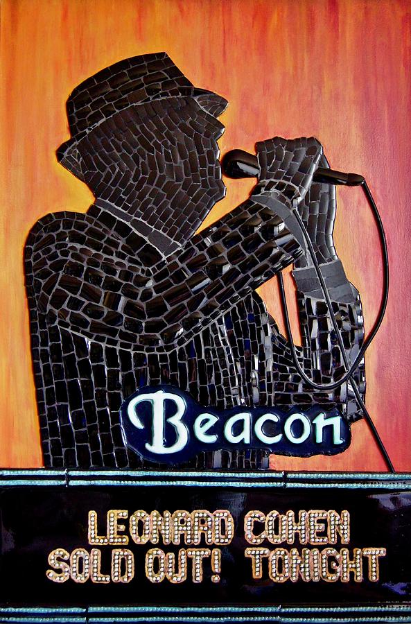 Leonard Cohen At The Beacon by Tony Cepukas Leonard Cohen At The Beacon by Tony Cepukas