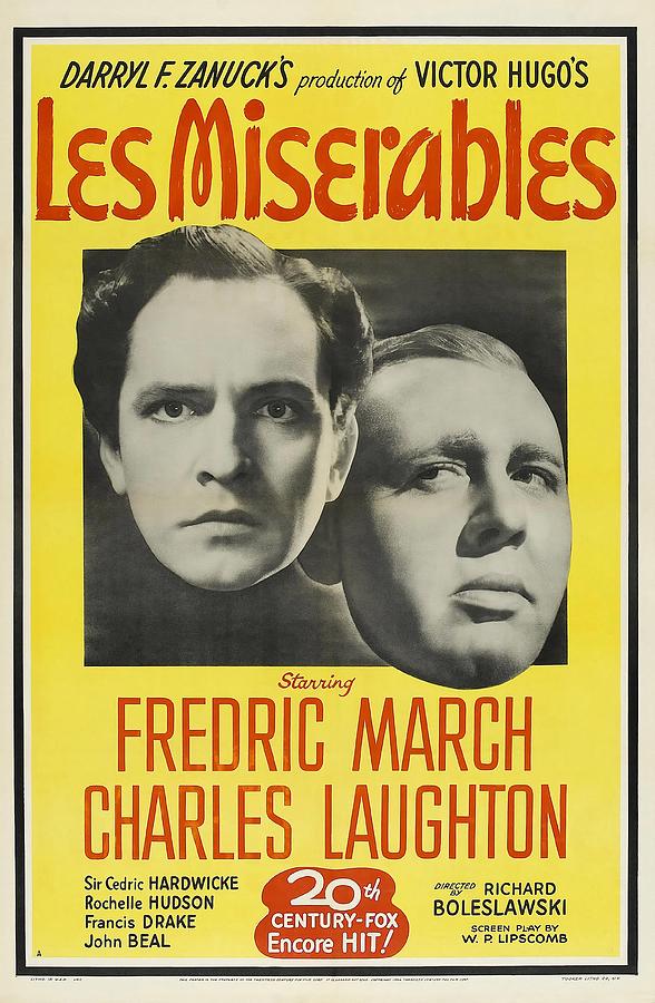 Les Miserables -1935-. #1 Photograph by Album