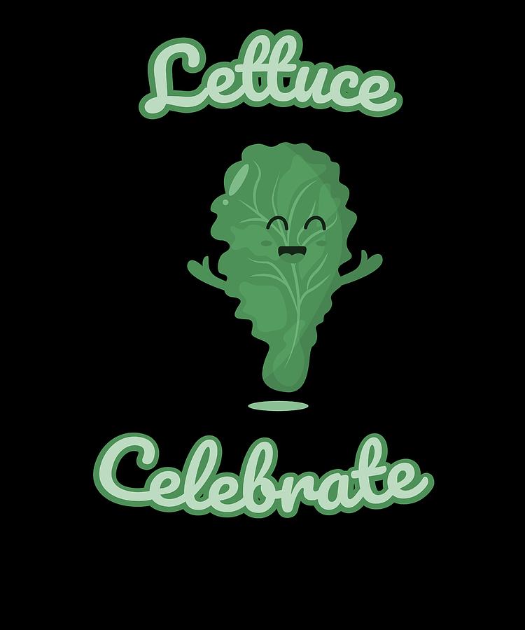 Lettuce Celebrate #1 Digital Art by Lin Watchorn