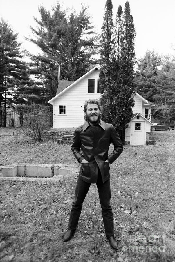 Levon Helm In Woodstock #1 Photograph by The Estate Of David Gahr