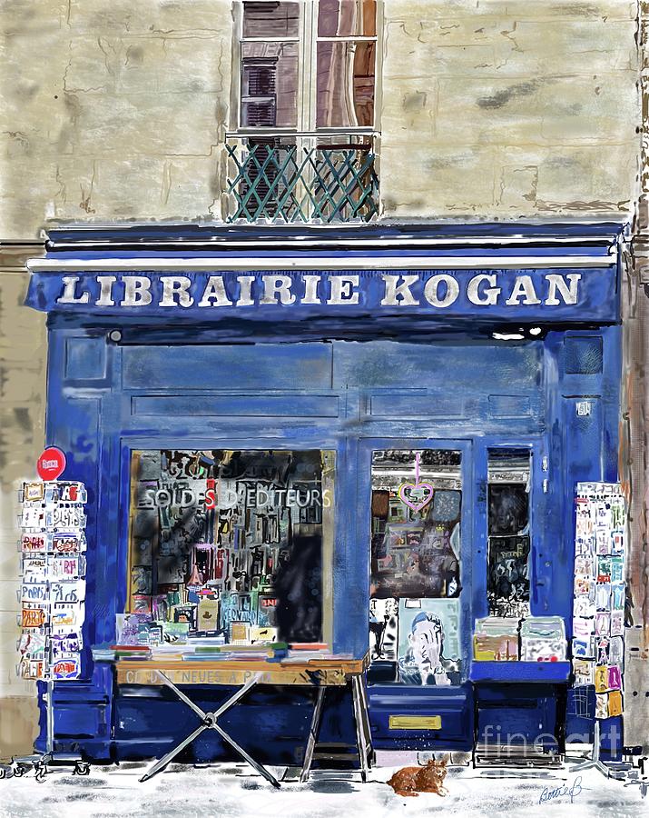 Librairie Mixed Media by Beth Saffer