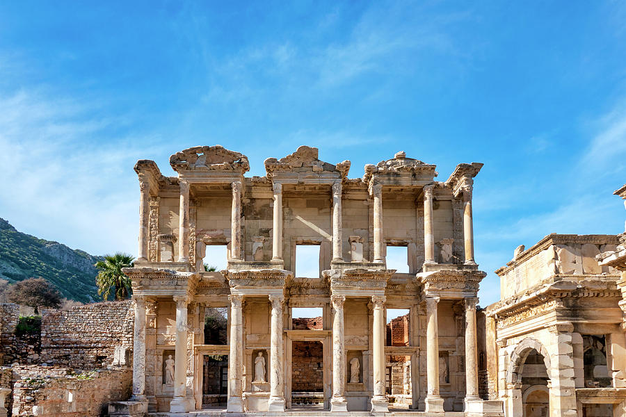 Library of Celsus by Fabrizio Troiani Library of Celsus by Fabrizio Troiani