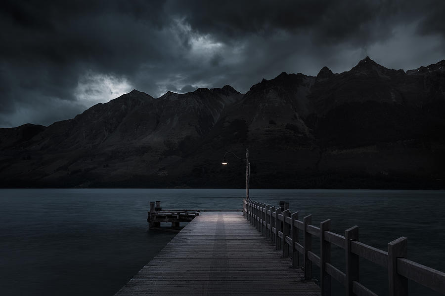 Landscape Photograph - Light In The Darkness #1 by Richard Vandewalle