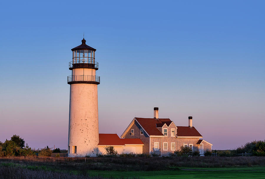 Lighthouse In Cape Cod #1 Digital Art by John Greim