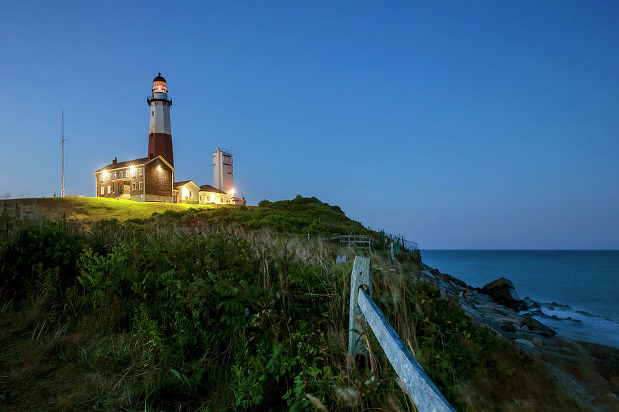 Lighthouse, Montauk, New York Digital Art by Claudia Uripos - Fine Art ...