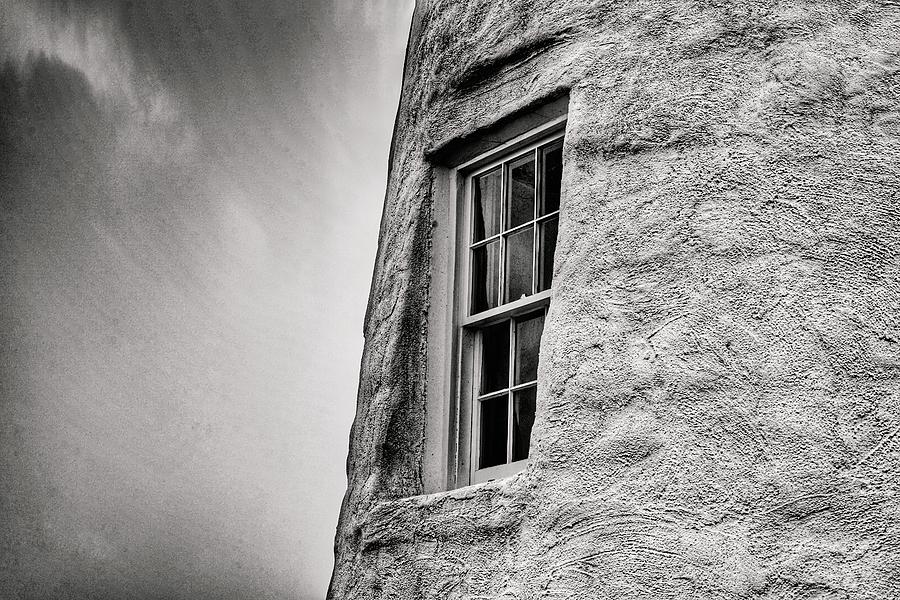 Architecture Photograph - Lighthouse window by Lois Lepisto