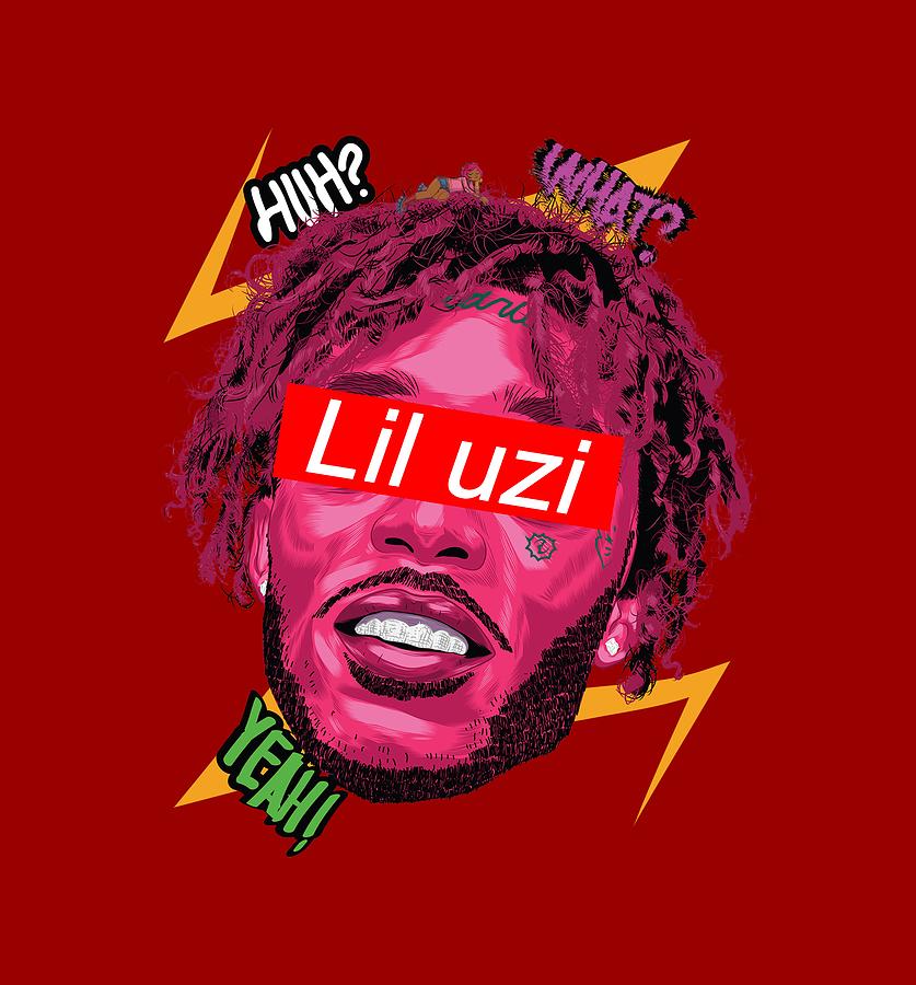 Lil Uzi Vert Digital Art By Hesti Salak Fine Art America 9992