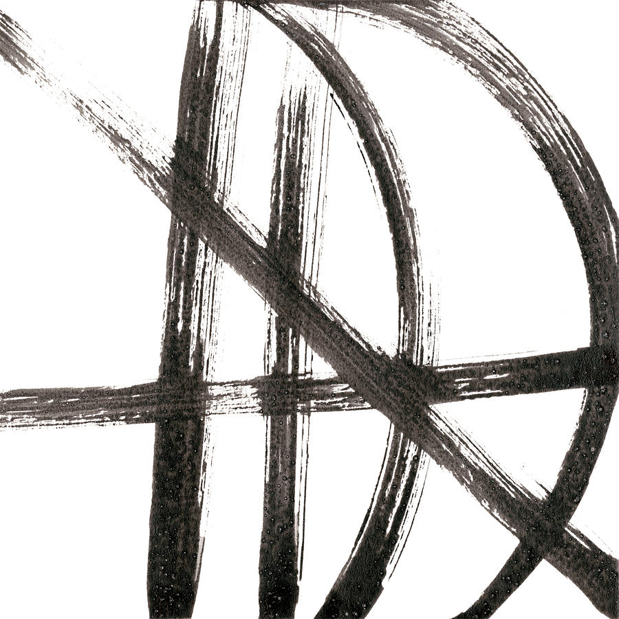Abstract Painting - Linear Expression Viii by J. Holland Abstract Painting - Linear Expression Viii by J. Holland