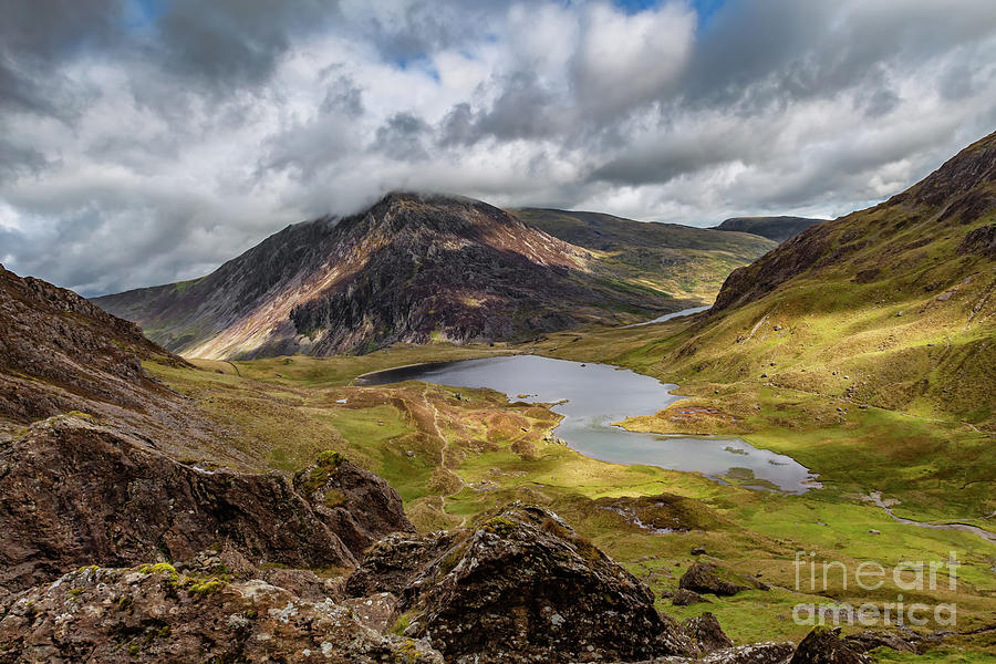 Llyn Idwal Snowdonia Wales by Adrian Evans Llyn Idwal Snowdonia Wales by Adrian Evans