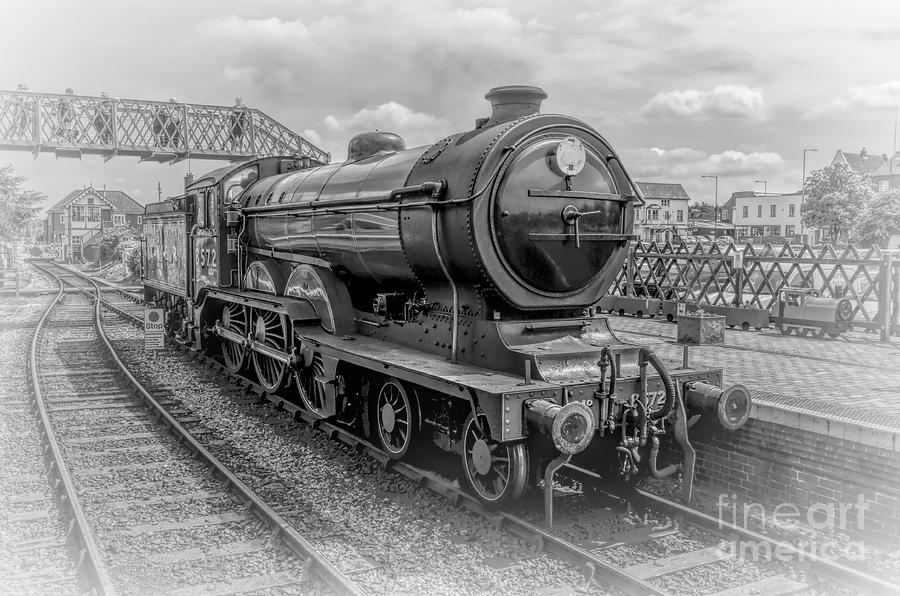 LNER B12 8572 Steam Train #1 Digital Art by Linsey Williams