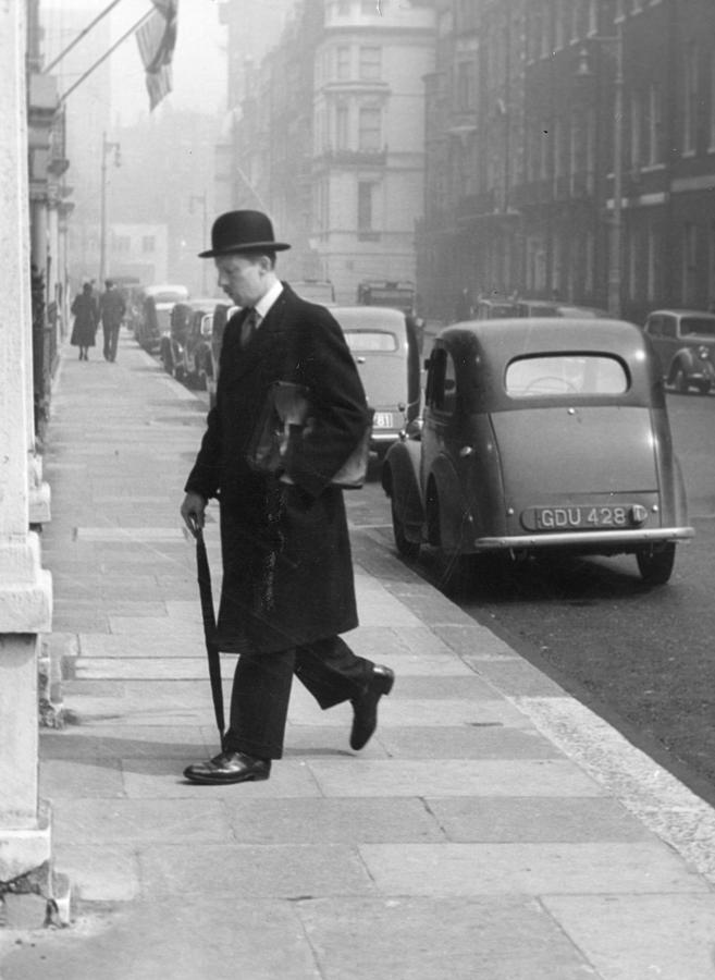London Businessman #1 Photograph by Kurt Hutton