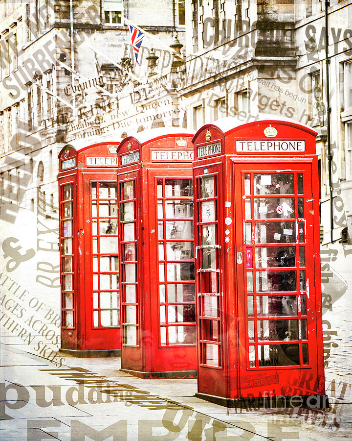 London Calling #1 Photograph by Hal Halli