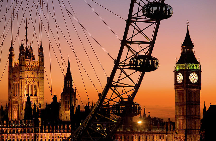 Resultado de imagen de london eye big ben