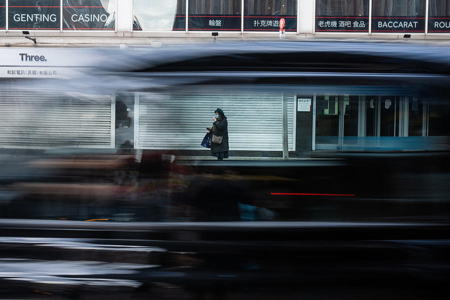 Street Photograph - London Locked #1 by Lorenzo Grifantini