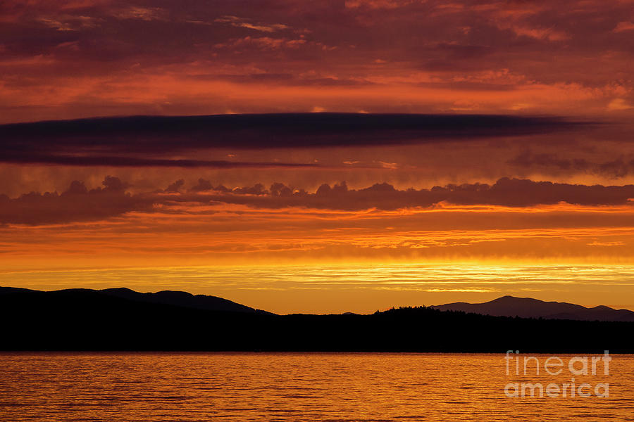Long Lake Sunset #1 Photograph by Craig Shaknis