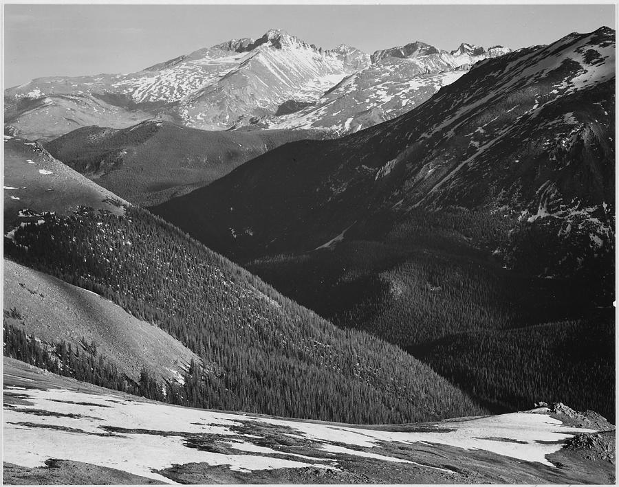 Longs Peak , Rocky Mountain National #1 Photograph by Buyenlarge