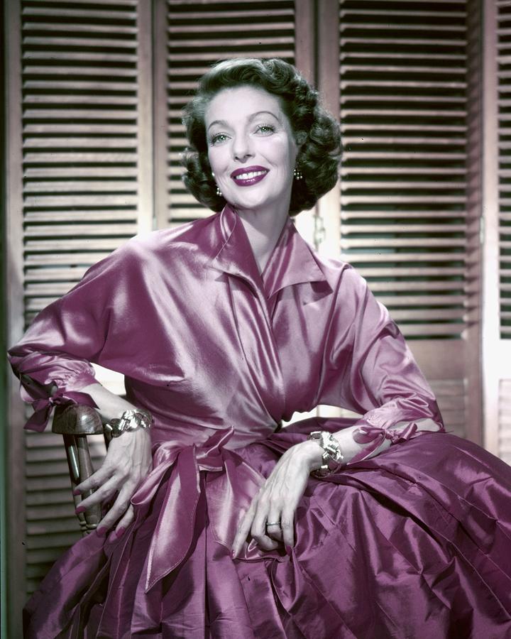 Hollywood Photograph - Loretta Young #1 by Frank Worth