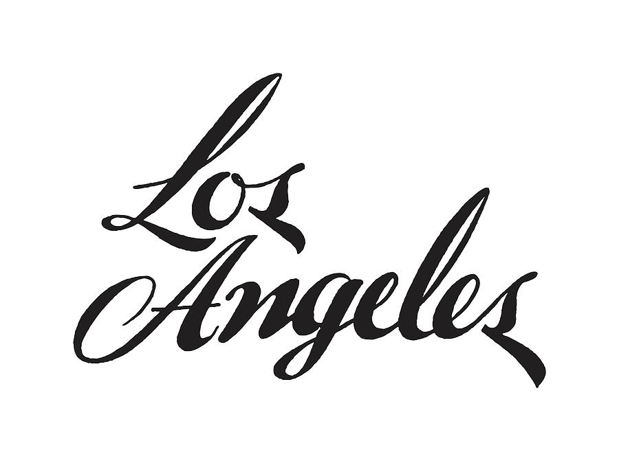 Los Angeles Drawing by CSA Images - Fine Art America