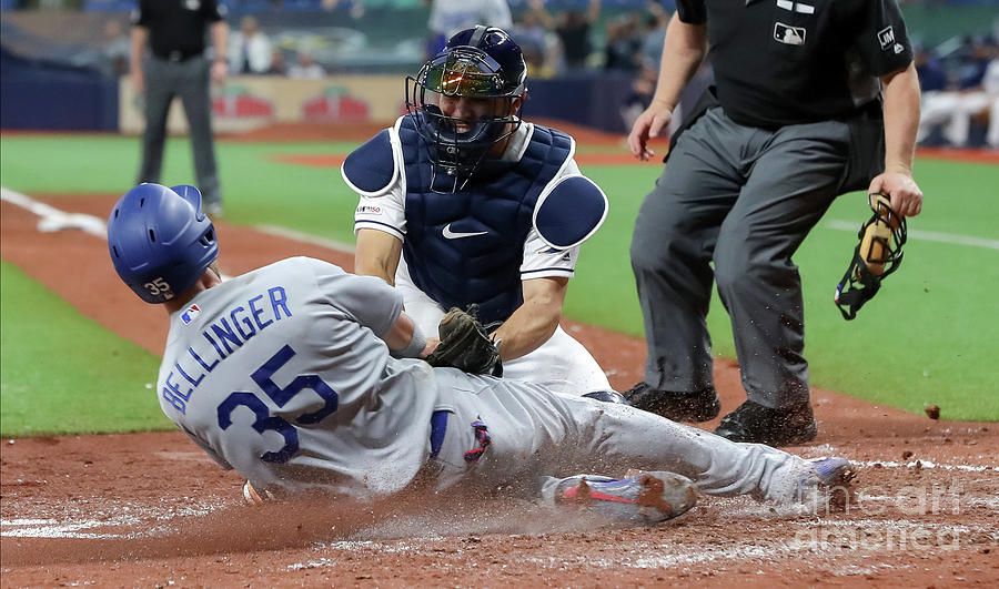 Los Angeles Dodgers V Tampa Bay Rays 1 Photograph by Mike Carlson Los Angeles Dodgers V Tampa Bay Rays 1 Photograph by Mike Carlson