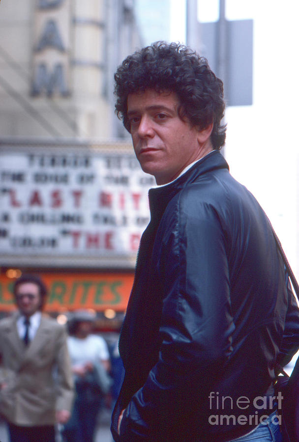 Lou Reed Photograph - Lou Reed In Nyc #1 by The Estate Of David Gahr