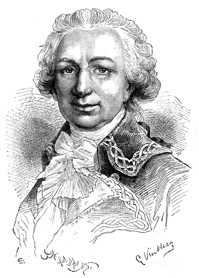Louis Antoine De Bougainville, French #1 Drawing by Print Collector
