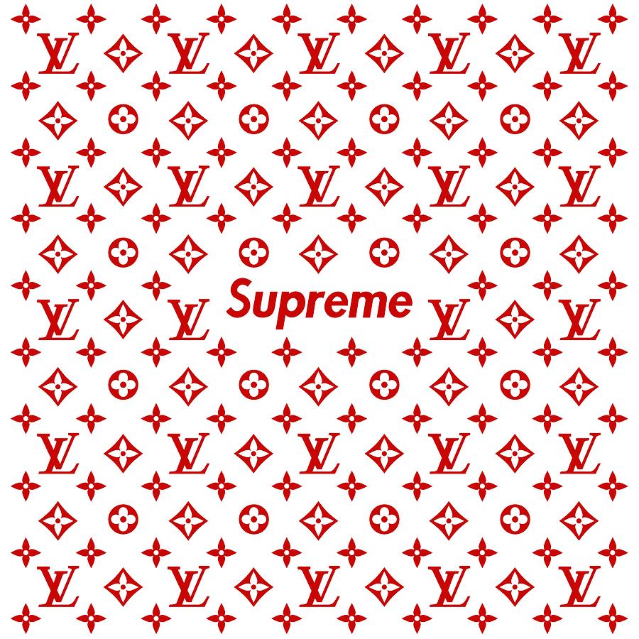 Louis Vuitton X Supreme Logo | semashow.com