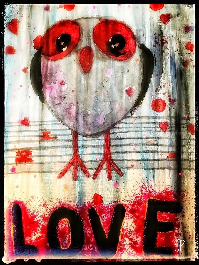 Love #1 Painting by Christine Paris