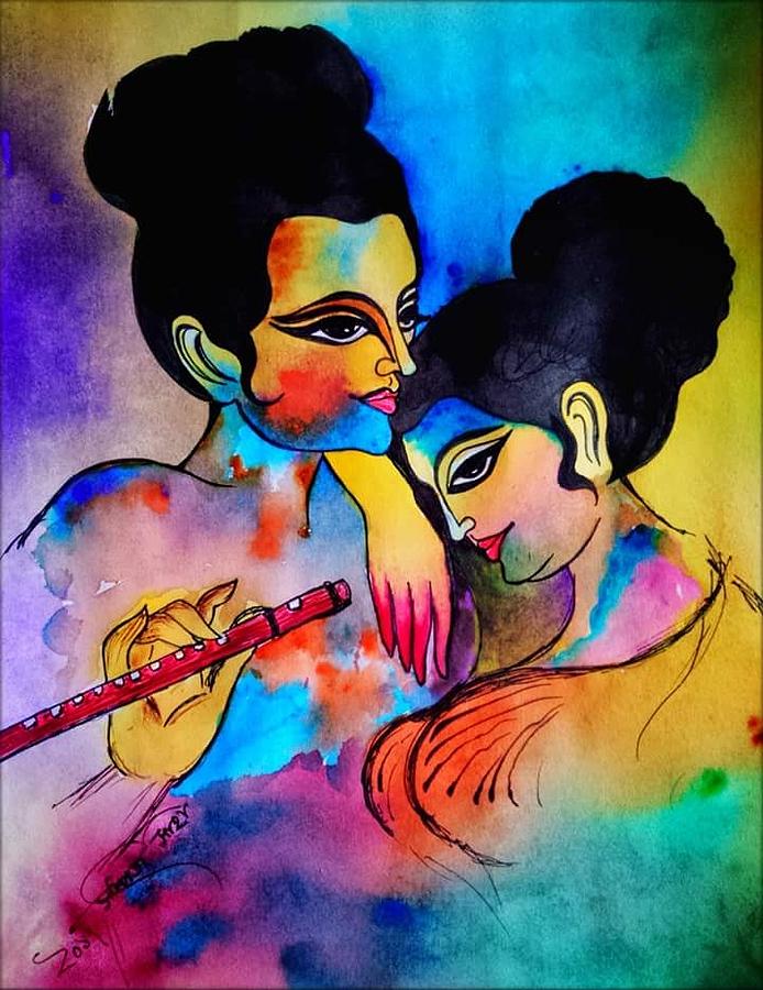artistic love painting